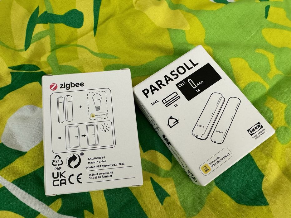 Датчик открытия двери (окна) умный дом PARASOLL zigbee