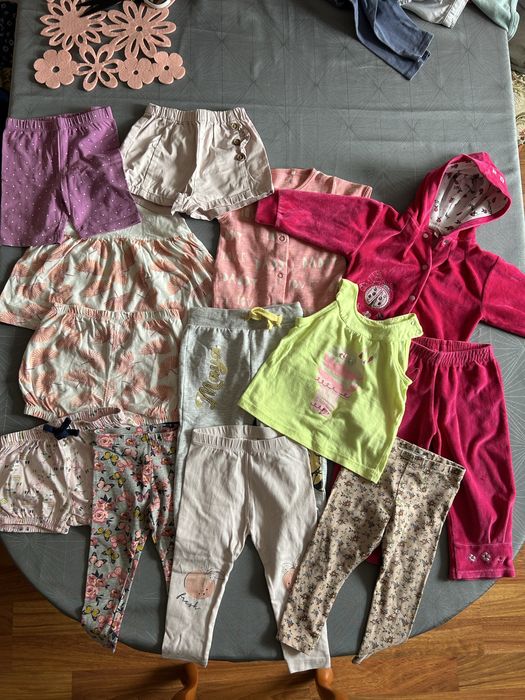 Paka ubranek dla dziewczynki roz. 80