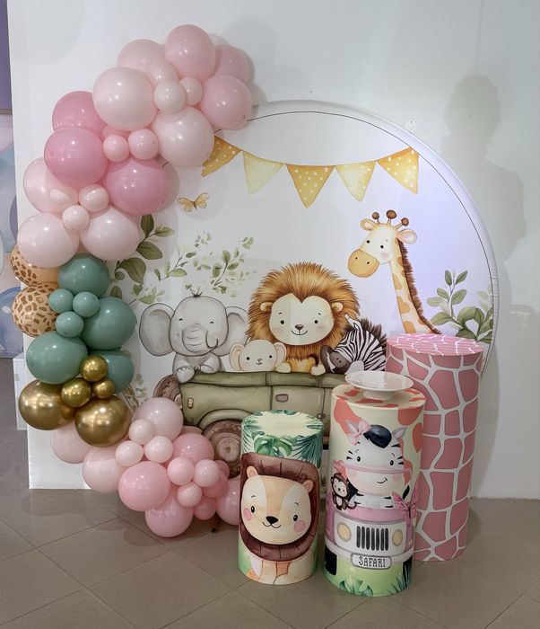 Decorações para fora - também alugamos Pegue e Monte