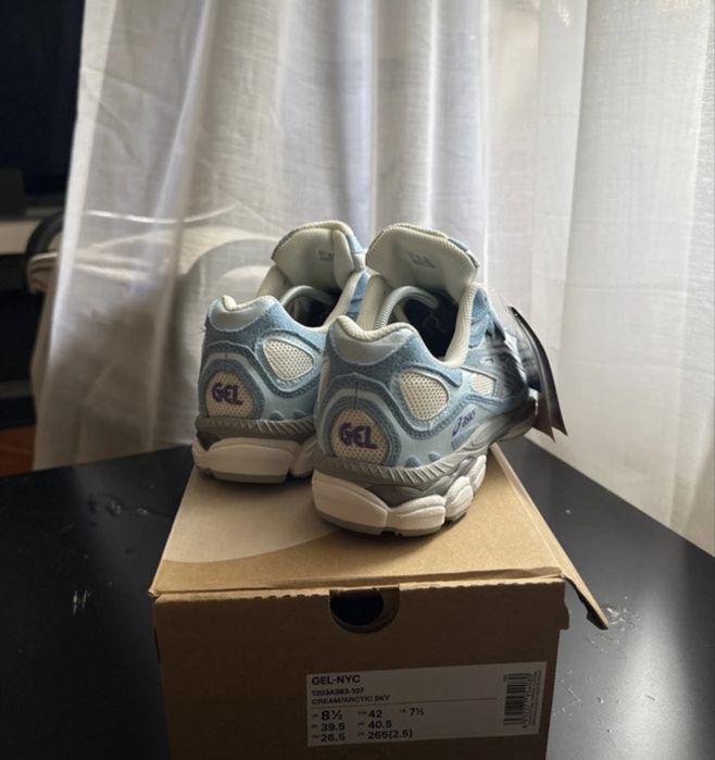 Tênis ASICS GEL-NYC Cream Arctic Sky