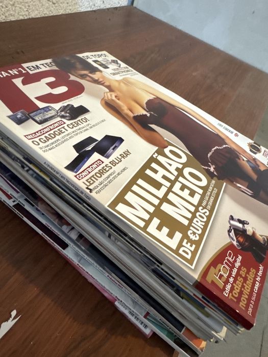 Revistas antigas várias