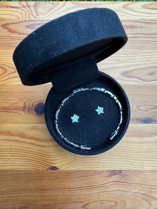 Оригинальный браслет Michael Kors и серьги Armani Серебро 925