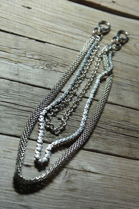 Цепь на Джинсы Тройная "Rock Chain" (64,5 см)