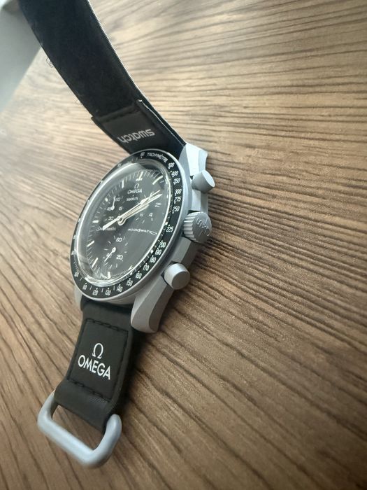 Moonswatch Mission to the Moon Swatch Omega Speedmaster Zegarek