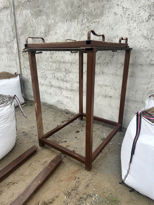 Mesa para encher inertes em big bags