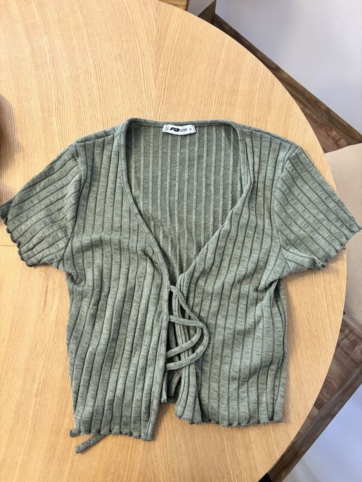 Bolerko khaki wiazane