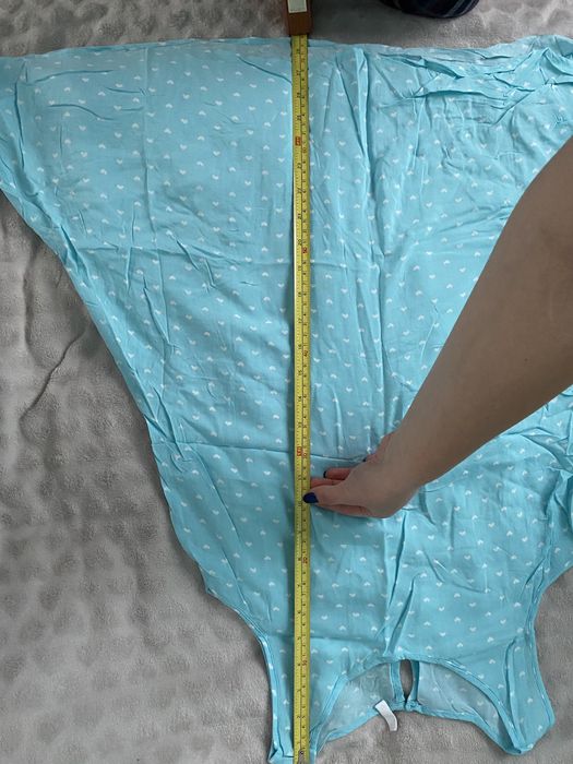 lekka niebieska tunika