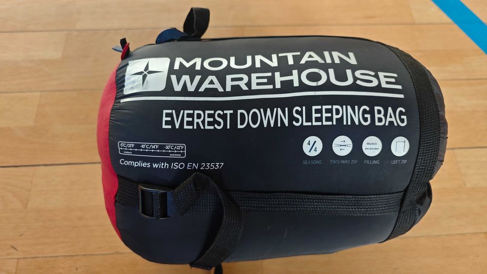 Mountain Warehouse Everest Down Extreme zimowy śpiwór puchowy
