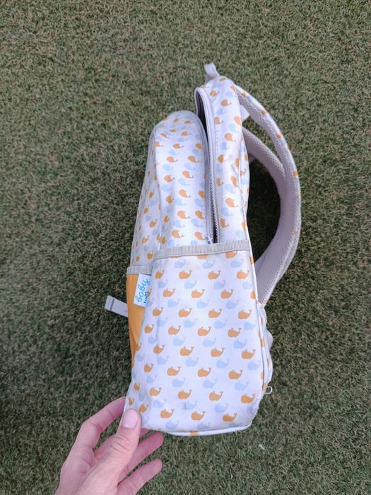 Mochila Infantil Baby Wells com Estampa de Baleias | Baby Wells Kids Backpack Whale Print