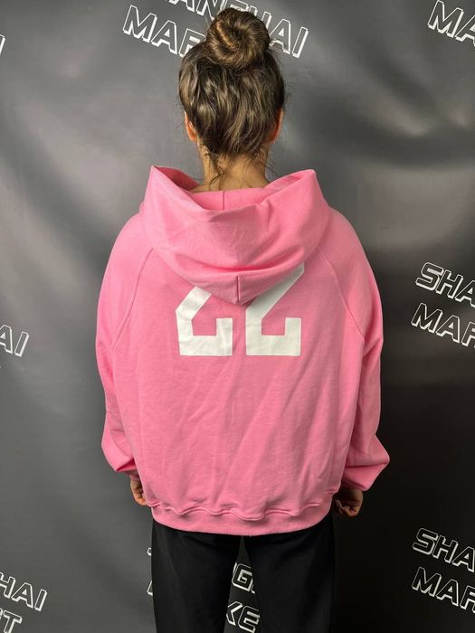 Зип худи Balenciaga x Polo, рожева зіпка Баленсіага,