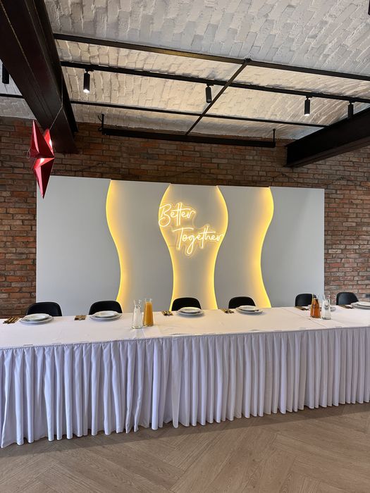 Ścianka Fala ślubna, weselna, eventowa, urodziny