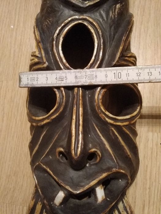 Maska ceramiczna sygnowana