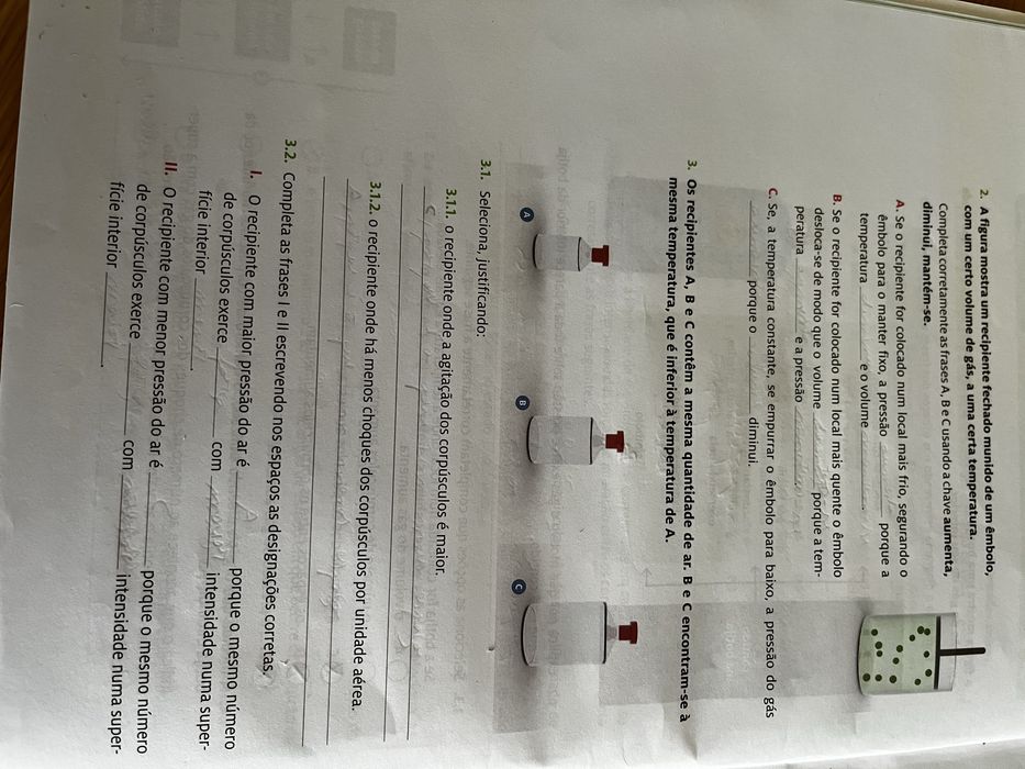 Caderno de Atividades 8 ano - FQ 8 - Fisico-Quimica