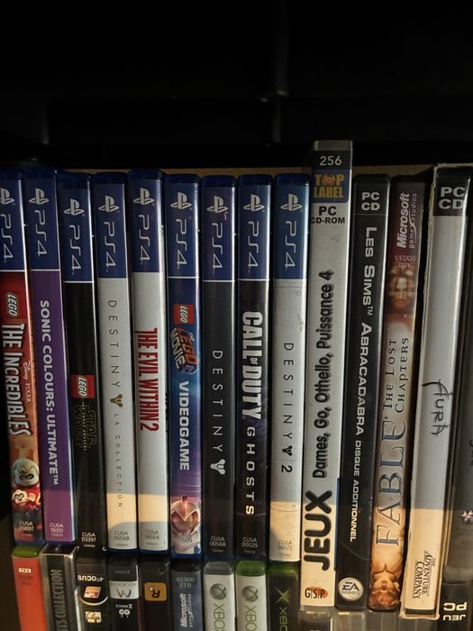 Jogos diverças consolas