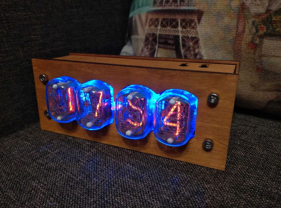 Nixie Clock лампи ИН-12 ламповий годинник