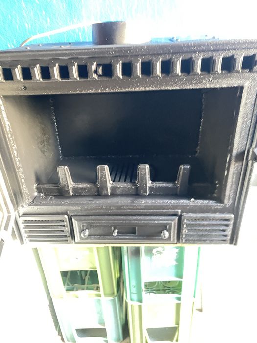 Recuperador a lenha ventilado