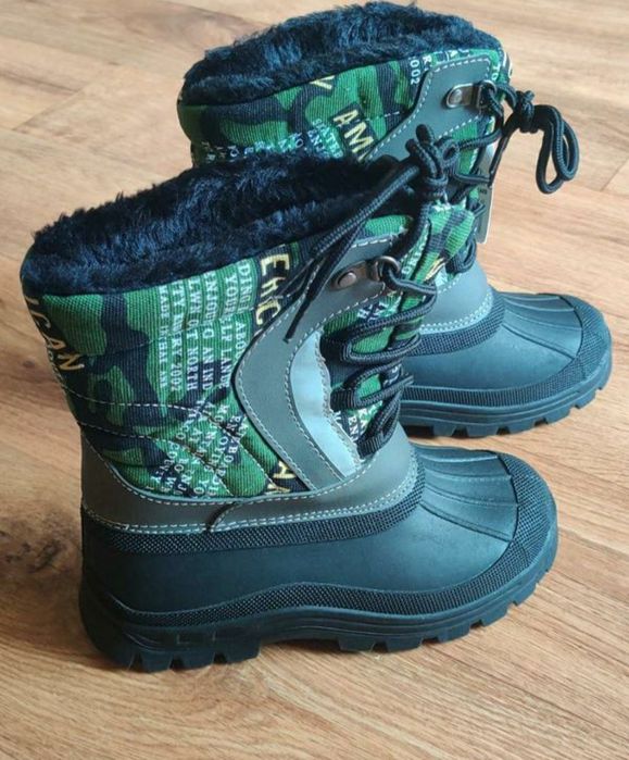 32, 34. Snowboots jongens, зимові сапожки дитячі, взуття для дітей