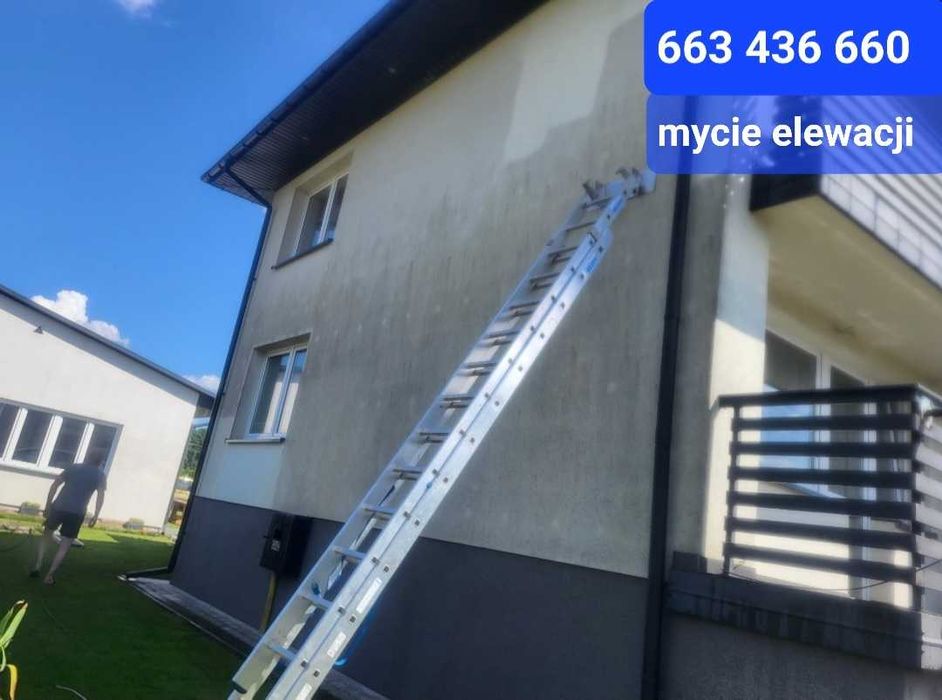 Mycie elewacji mycie kostki brukowej Ryki