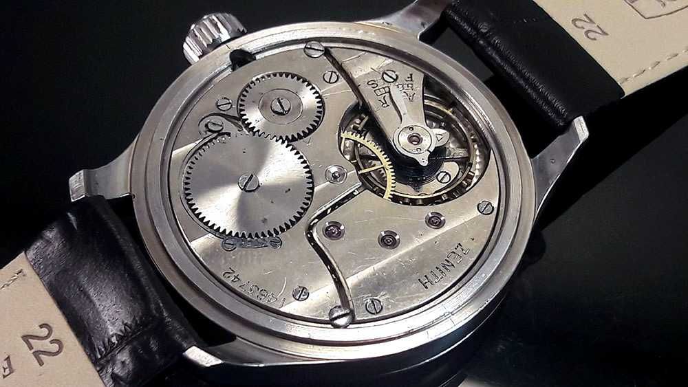 ZENITH , мужские наручные часы, милитари стиль