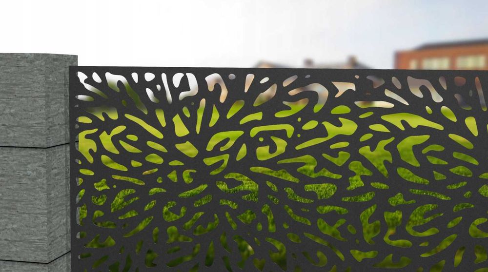 Ogrodzenie panel brama balustrada przęsło wypełnienie ozdobne wzór CNC