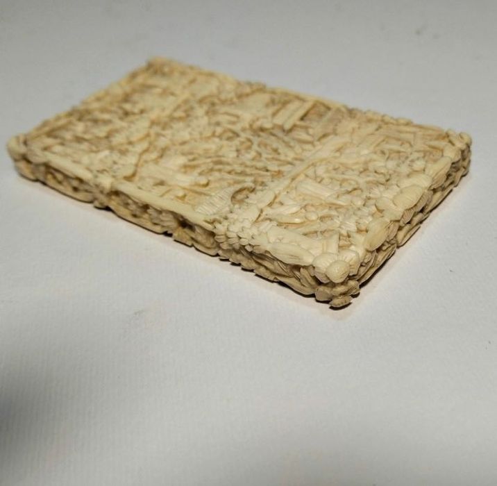 Rara Cartoneira Chinesa china Cantão Cantonesa. séc. XIX (A2)