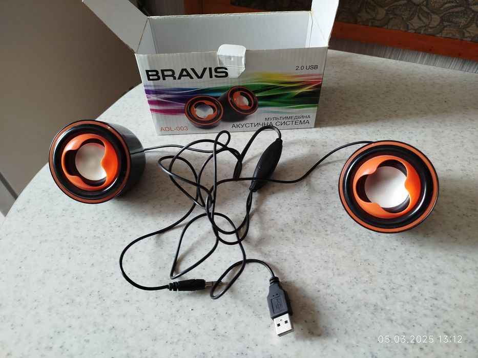 Колонки для ПК, телевізора, телефона и т.д.