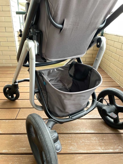 Carrinho Lila + Ovo Rock + Cadeira Pearl Pro + Base Isofix BebeConfort