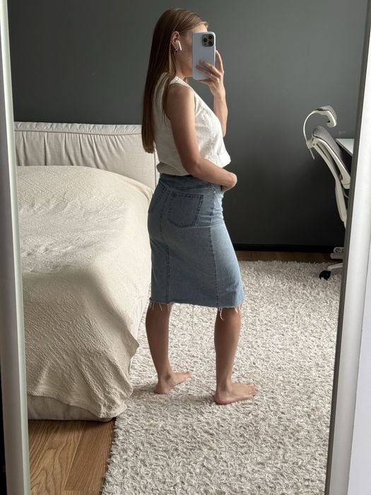 Спідниця юбка джинсова