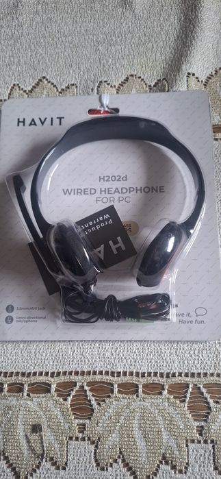Słuchawki desingierskie Havit H202D