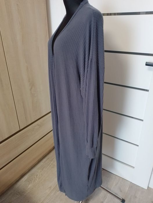 Długi sweter kardigan damski 50/52