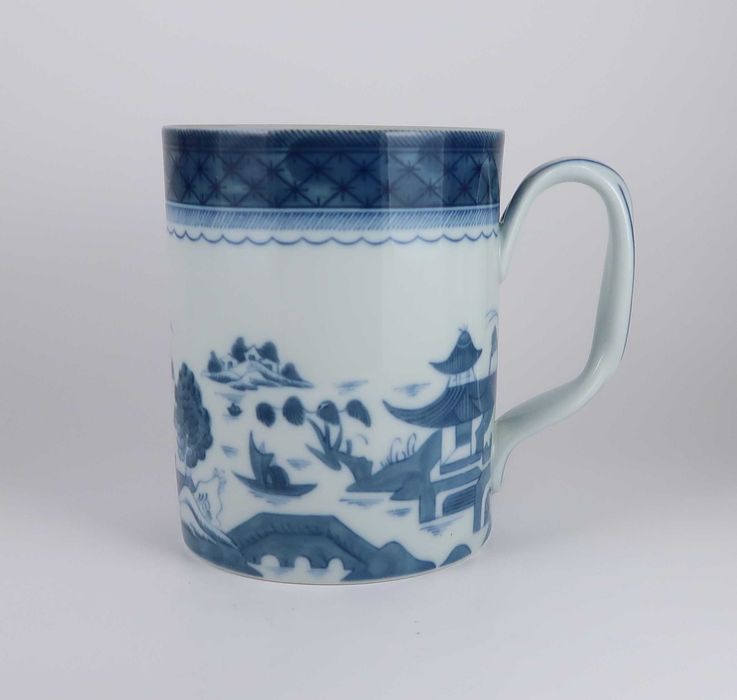 Grande Caneca Mottahedeh Blue Canton Vista Alegre