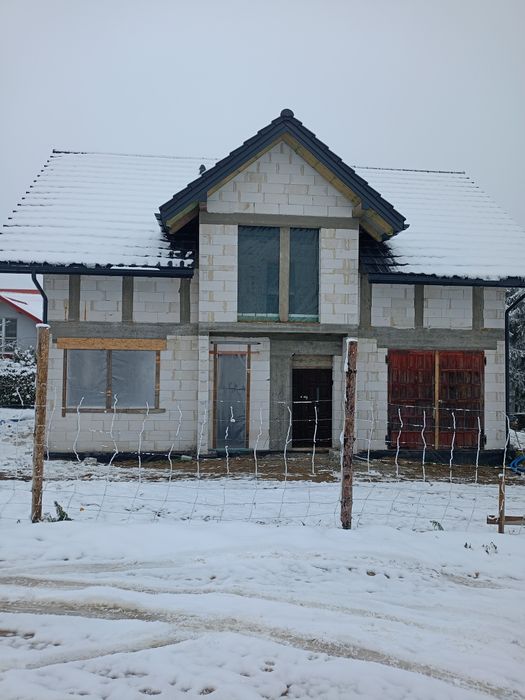 Drzwi garażowe tymczasowe