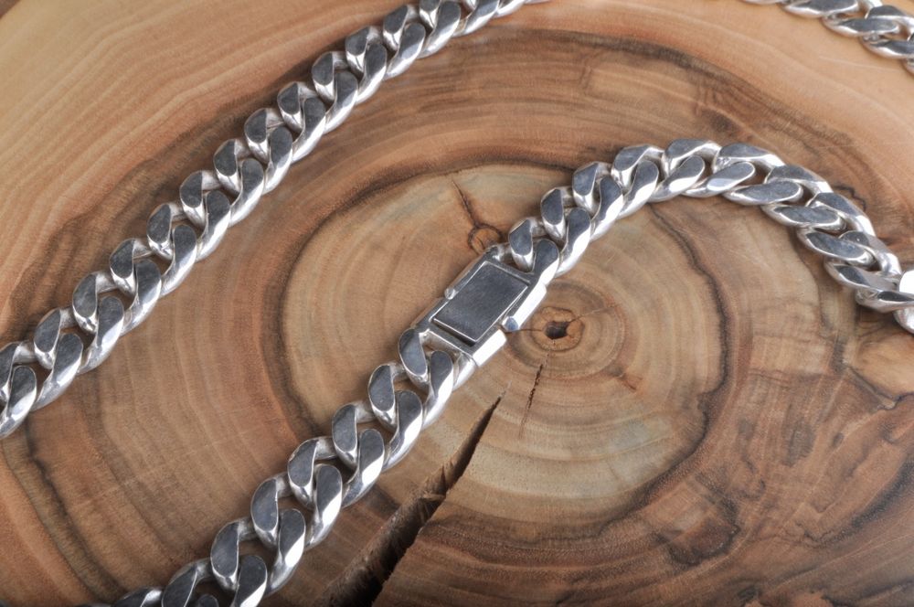 Серебряная цепочка картье 226.7g - 65см