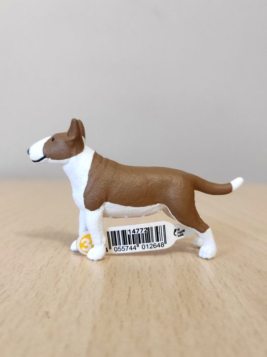 Kolekcjonerska figurka psa Schleich.