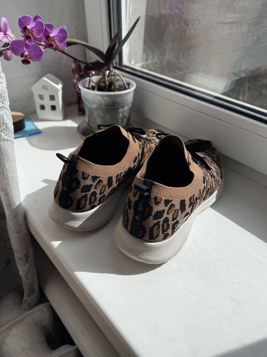 Жіночі кросівки Skechers Ultra Flex (леопардовий принт, Memory Foam) 40 41р. Устілка 26,5см оригінал