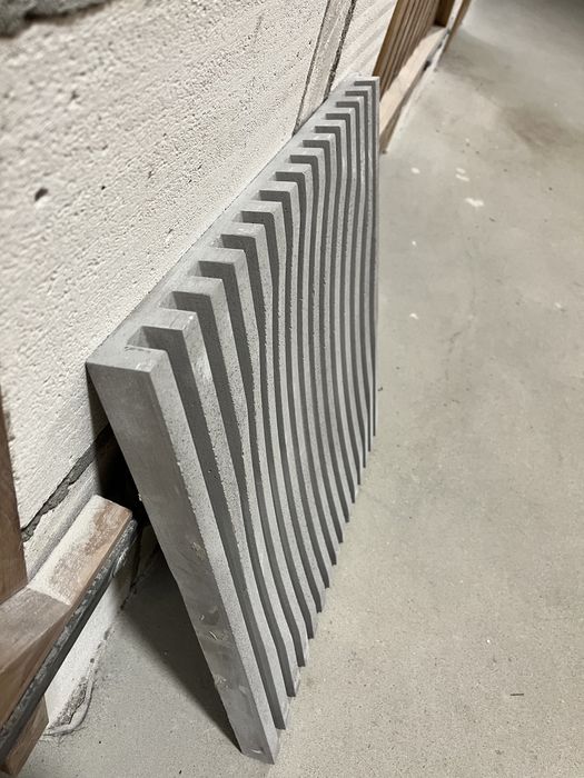 Panele 3 D z gipsu ceramicznego Raxer firmy Zicaro