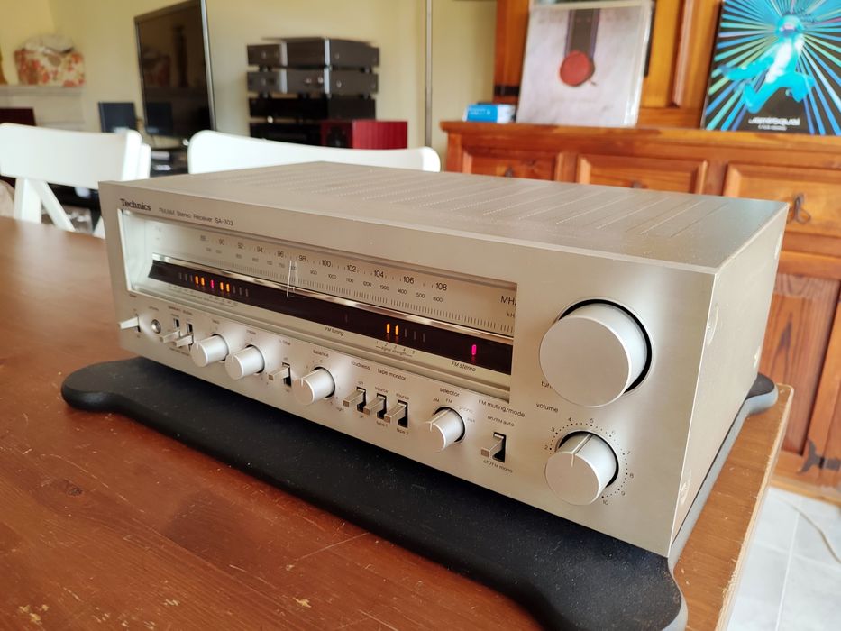 Technics SA-303 Receiver Vintage Impecável!