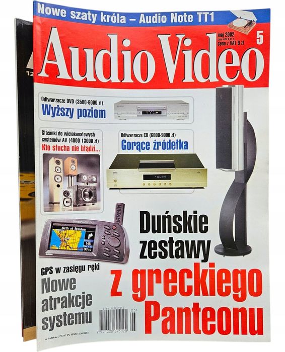Pakiet 48x Audio Video Magazyn Hi-Fi Testy Sprzęt Audio 2002-11