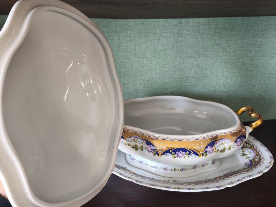 Conjunto prato e terrina Limoges
