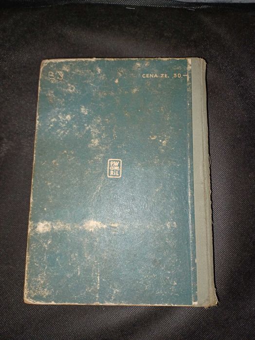 Stara książka poradnik ogrodnika z 1954 roku