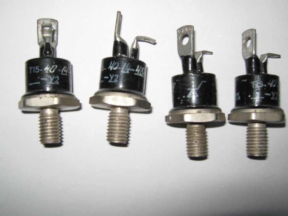 Силові діоди та тиристори.