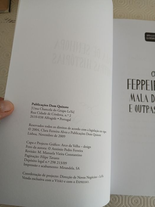 Mala de Senhora e Outras Histórias