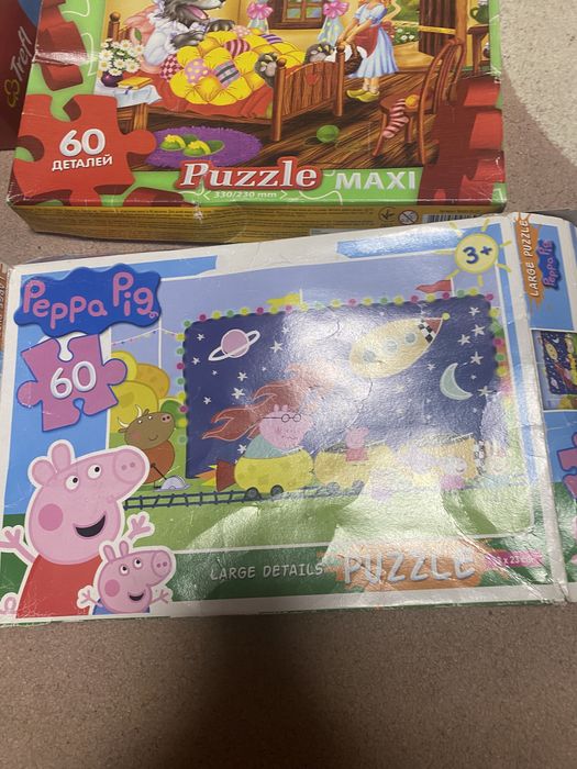 Пазли свинка Пеппа, Червона шапочка,