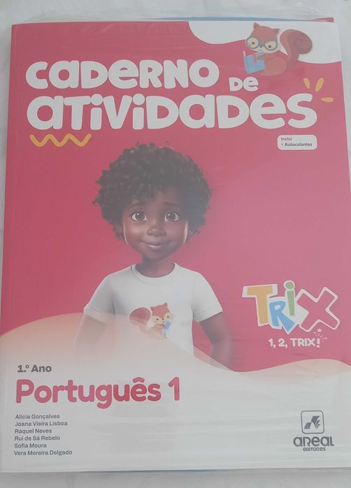 Livros (Cadernos) de actividades 1° Ano - Trix (Novos)