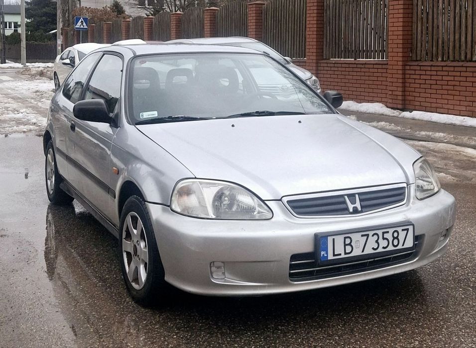 Honda Civic 1.4is Sprawna Klima Nowe Klocki Nowy Akumulator Zimówki Fv