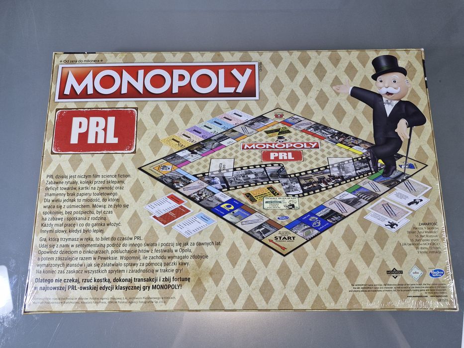 Monopoly PRL Wyjątkowa Gra Rodzinna Planszowa Towarzyska Poznań ...