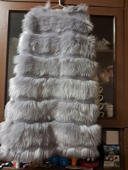 Жилетка для девочки меховая