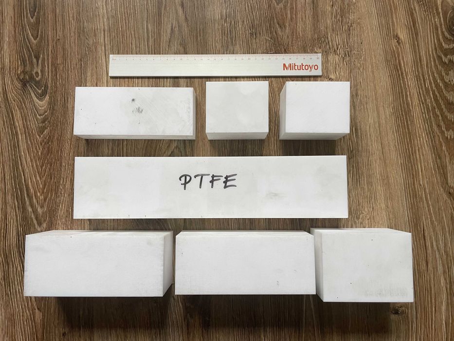 Pełnowartościowe kawałki płyty konstrukcyjnej z PTFE