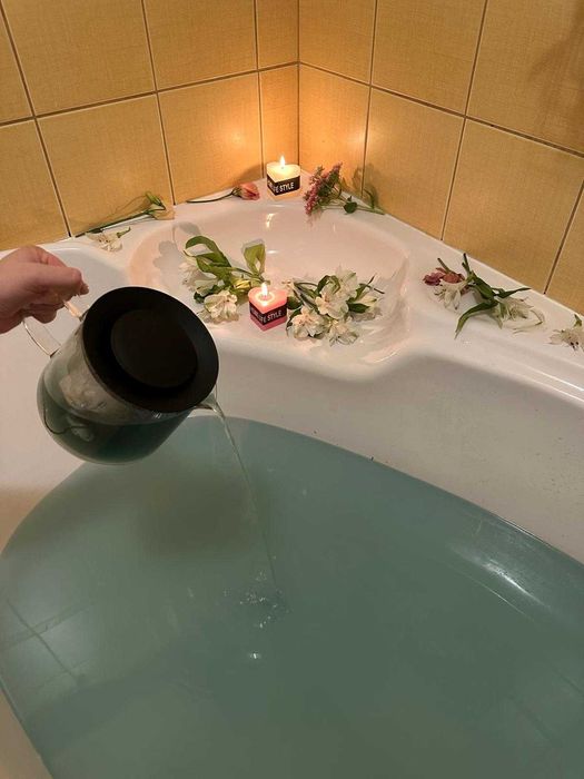 Ręcznie robiona ziołowa herbatka do kąpieli Księżycowa Mgła