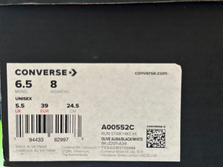 Converse Run Stat Hike